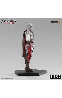 Ezio Auditore 1/10 Assassins Creed Ii (regular) iron Studios - Camuflado Toys