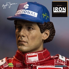 Ayrton Senna Scale 1/6 Live Legend Iron Studios Exclusivo na internet