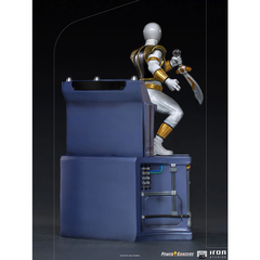 Power Ranger Branco White 1/10 - Iron Studios - loja online