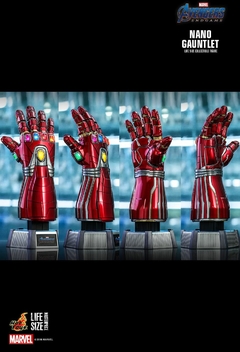 Manopla Nano Tech - Avengers End Game - Life Size - Hot Toys - Camuflado Toys