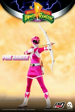 Pink Ranger 1/6 - Mighty Morphin Power Rangers - 1/6 Figure - Threezero - Camuflado Toys