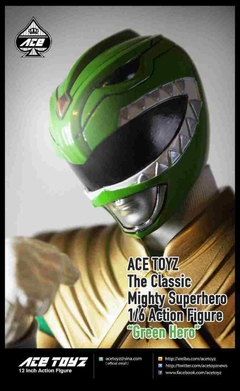 Power Ranger Verde 1/6 (green Ranger) Ace Toyz - Camuflado Toys