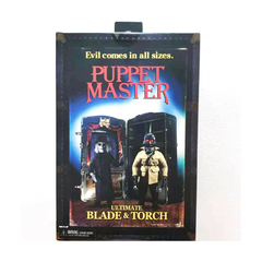 Blade & Torch 2 pack 7 in - Horror Film Series - Puppet Master - Neca - Camuflado Toys