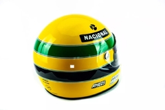 Capacete de Ayrton Senna GP Brasil 1991 na internet