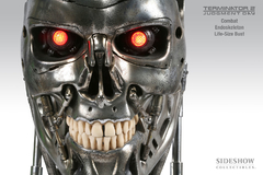 Head Terminator Life-Size Bust 1/1 Combat Veteran Endoskeleton Sideshow - loja online
