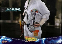 Imagem do Doc Brown 1/6 De volta para o Futuro ( Versão Regular ) Back to the Future Hot Toys