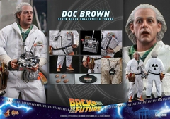 Doc Brown 1/6 De volta para o Futuro ( Versão Regular ) Back to the Future Hot Toys na internet