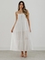 VESTIDO YOU FRESH MIDI BRANCO - comprar online