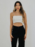 CROPPED ALFAIATARIA RETO BRANCO - comprar online