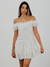 VESTIDO YOU OMBRO A OMBRO LAISE BRANCO - comprar online