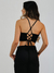 CROPPED YOU CONCHA PRETO - comprar online