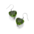 Brinco em Ouro Branco com Pedra Peridoto - comprar online