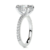 Anel de Noivado Moissanite Oval - comprar online