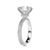 Anel em Ouro 18K 4 Quilates de Moissanite - comprar online