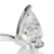 Anel Ouro Branco - Moissanite Oval 3 Quilates - Joalheria Status