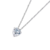 Colar + Pingente Coração Moissanite 1ct - comprar online