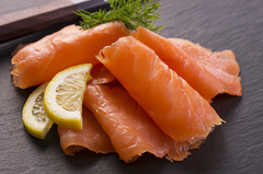 Salmon ahumado x 200 g