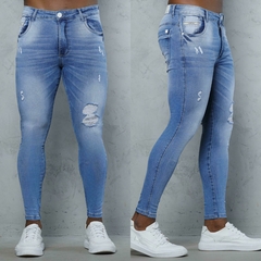 Calça Jeans Skinny super elastano