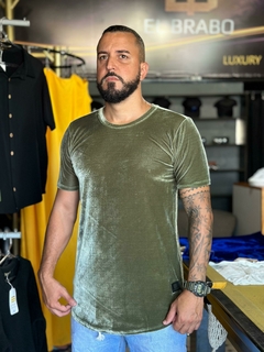 Camiseta longline el brabo Green vel