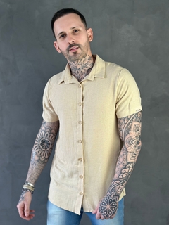 camisa Slim linho Summer Sand