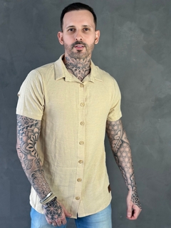 camisa Slim linho Summer Sand - comprar online