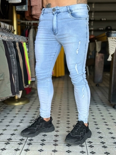 Calça jeans Skinny super elastano clear 1156 na internet