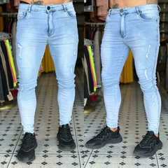 Calça jeans Skinny super elastano clear 1156