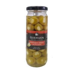 Aceitunas verdes rellenas con provolone x 360 grs - Quehuen - comprar online