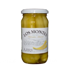 Ajies amarillos en vinagre x 330 cc - Los Montes