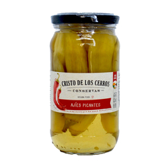 Ajíes Picantes en Vinagre x 300 grs - Cristo de los Cerros
