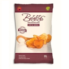 Batatas con Sal Marina x 80 grs - Nuestros Sabores