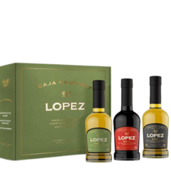 Caja Gourmet Aceites & Aceto 3 x 250 ml - Bodega Lopez