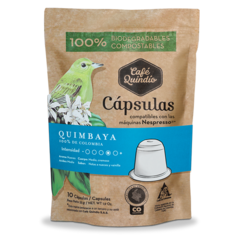 Cápsulas Café Quimbaya x 10u - Quindío (Colombia)