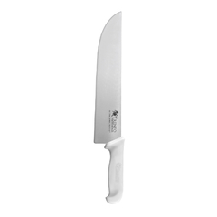 CUCHILLO PUNTA CURVA 12" COLOR BLANCO - TRENTO