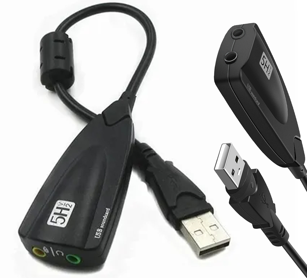 DigitalLife Tarjeta de Sonido Externa USB Tipo-A 7.1/5.1 para PC y Mac :  : Informática
