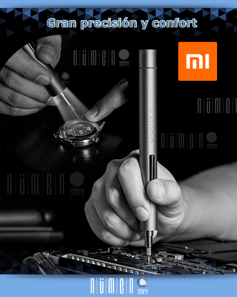 Destornillador Electrico Inalambrico Xiaomi Wowstick 1f+ Pro 69 en 1 + Mat  Magnetico - NEW BOX !