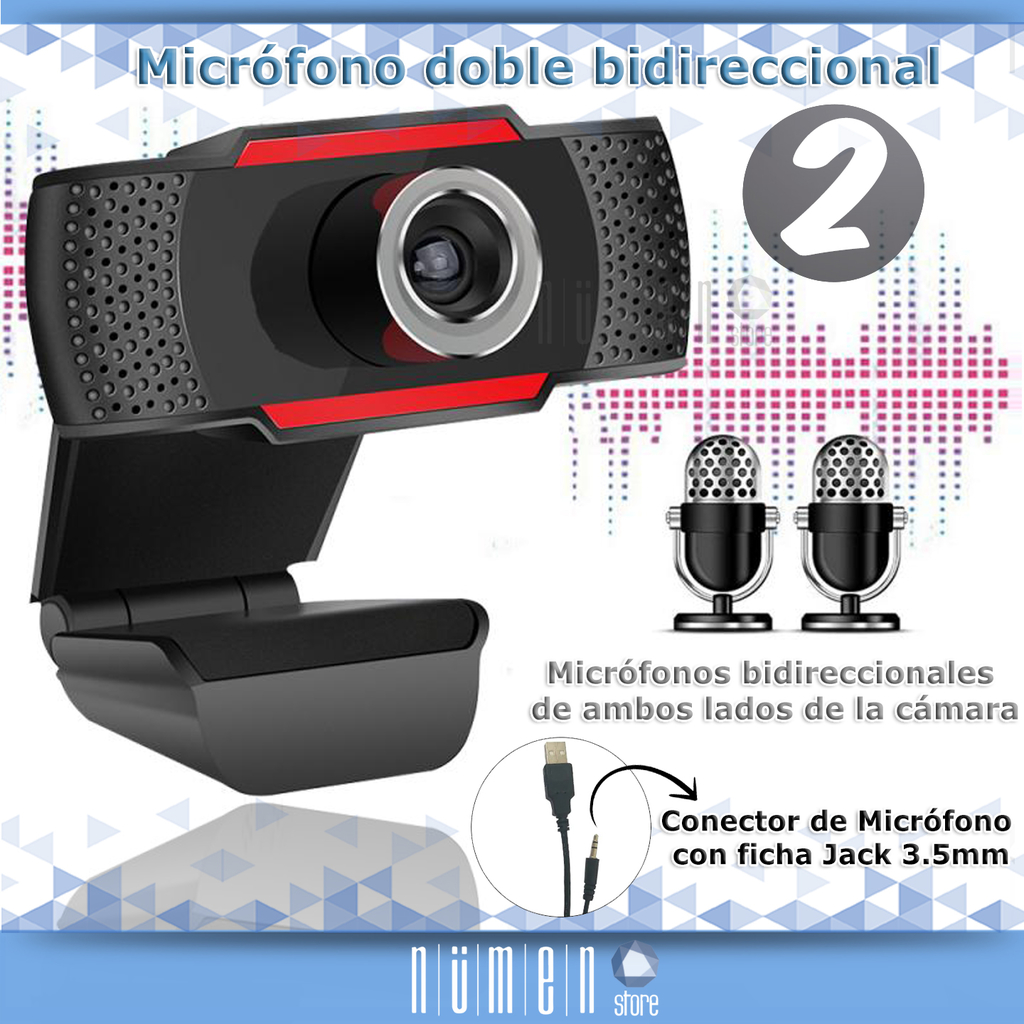 Camara Web Para Pc Notebook Webcam Usb Con Micrófono Febo - FEBO