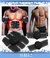 KIT ESTIMULADOR SMART FITNESS MUSCULAR: ABDOMINALES SMART FITNESS EMS + 2 ESTIMULADORES