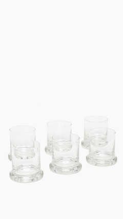 Set x12 Vaso corto de vidrio - comprar online