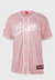 380 - Camisa de Baseball League Prison Rosa