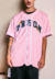 D8TS2P- Camisa Baseball Prison Bear Pink bordada - comprar online