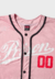 S401P- Camisa De Baseball Prison Nyc 00 Pink - comprar online