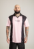 DJT03P - Camiseta Streetwear Prison Colors High Relief Rosa na internet