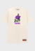 TC01o - Camiseta Oversized Prison Off-White Flower Violet