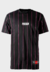 3402 - Camiseta Streetwear Prison Listrada Pink Lines Preta