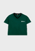 CRT16 - Camiseta Cropped Feminina Prison Verde