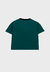 CRT16 - Camiseta Cropped Feminina Prison Verde - comprar online