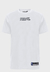 A4012w - Camiseta Streetwear Prison Logo White