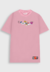 D8T2P - Camiseta Streetwear Prison Float Logo Pink