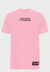 A4012p - Camiseta Streetwear Prison Logo Pink